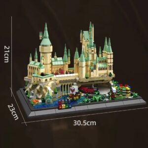 1988pcs Magic Castle Building Blocks Product Measurement 1988pcs Magic Castle Building Blocks Model Size