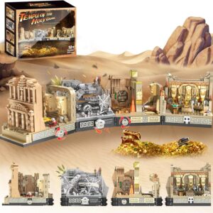 2388PCS Treasure Hunt Temple Building Block Set