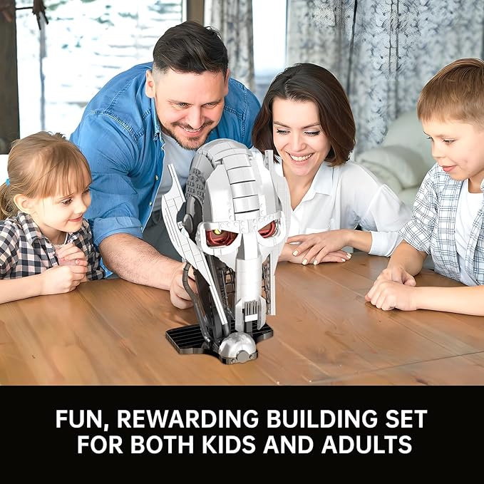 Star Wars Helmet Building Blocks Model Star Wars Helmet Building Blocks Model