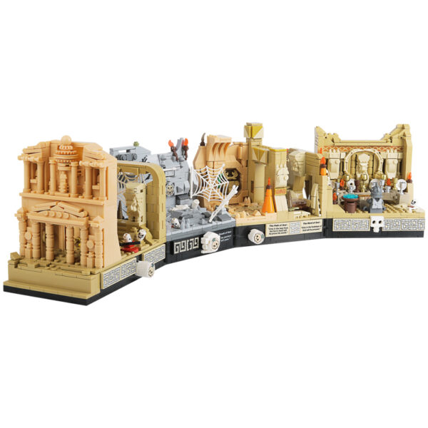 2388PCS Treasure Hunt Temple Building Block Set - Image 4
