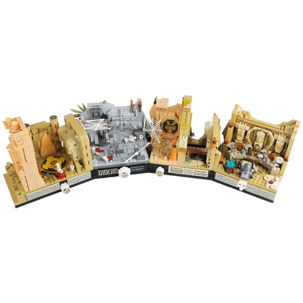 2388PCS Treasure Hunt Temple Building Block Set - Image 3