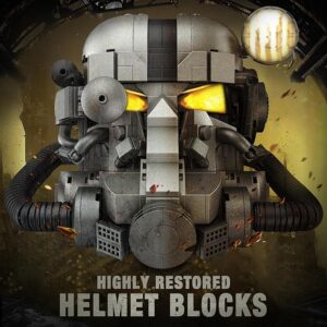 1088PCS Helmet Building Blocks Model Set for Adults or Boys Gift Idea