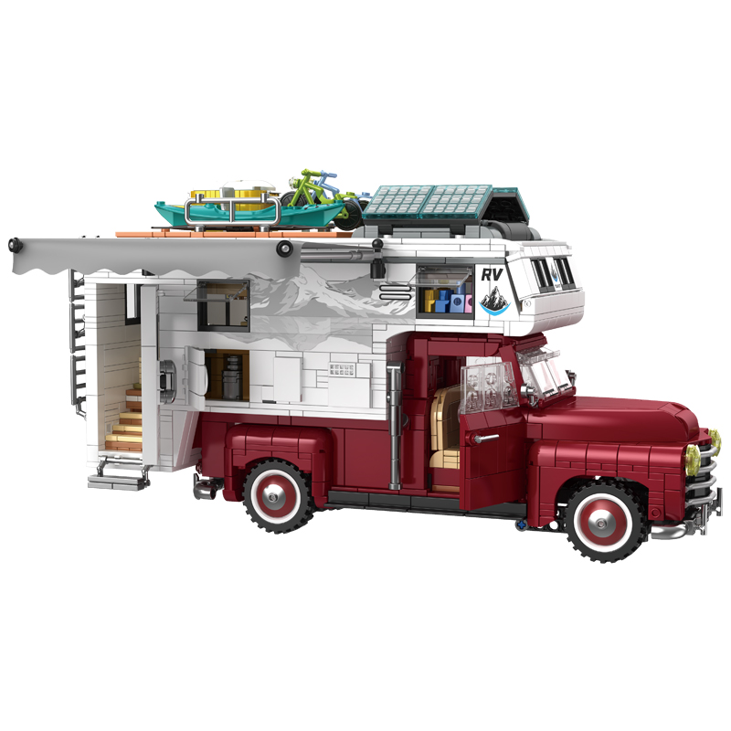 RV Van Block Brick Model RV Van Block Brick Model