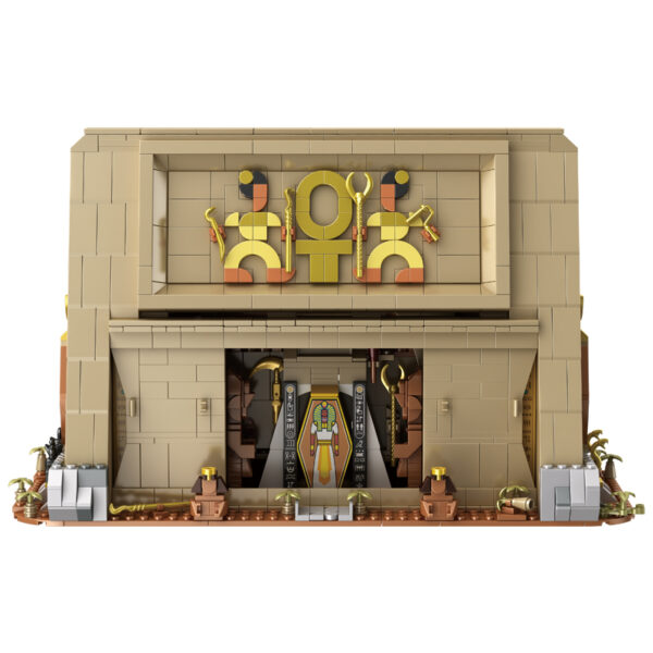 2666PCS Ancient Egypt Architectural Blocks Model Set - Image 4