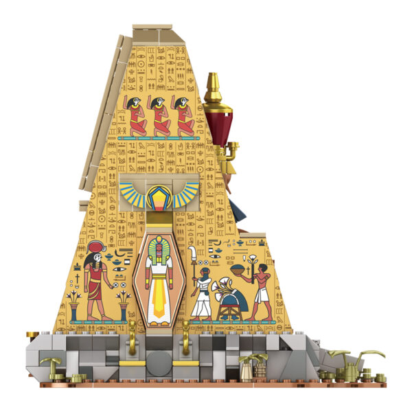 2666PCS Ancient Egypt Architectural Blocks Model Set - Image 2