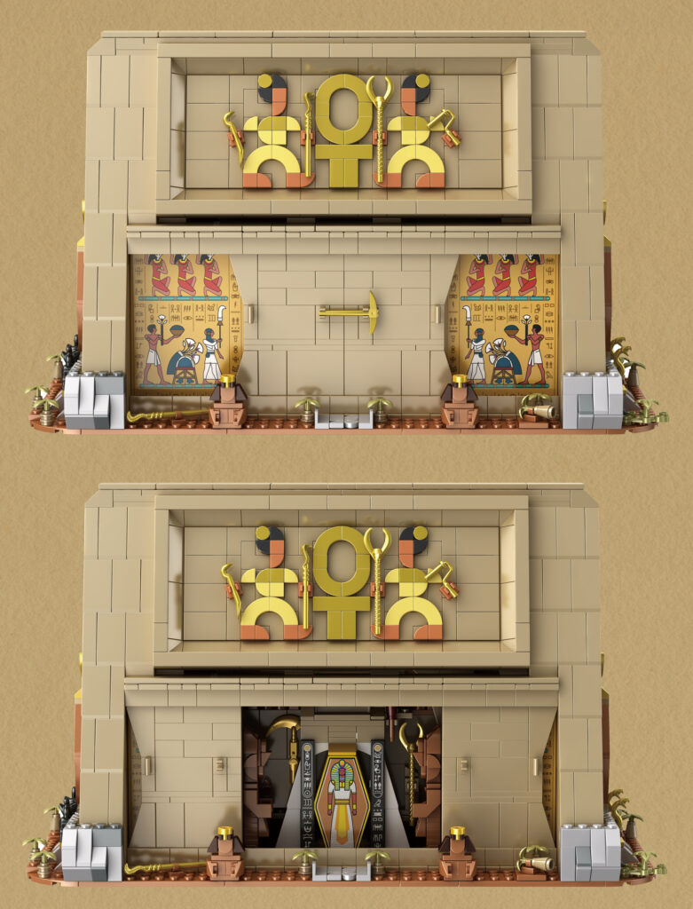Egypt Building Block Outside Details Egypt Building Block Outside Details